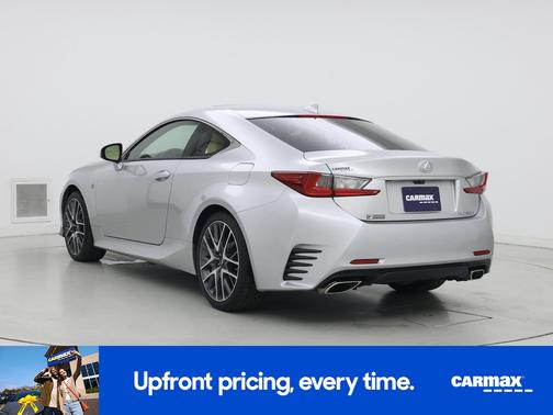 Silver 2017 Lexus RC 350 F-Sport