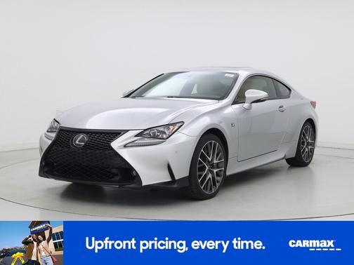 Silver 2017 Lexus RC 350 F-Sport