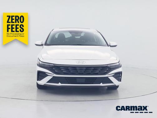 White 2024 Hyundai ELANTRA SEL