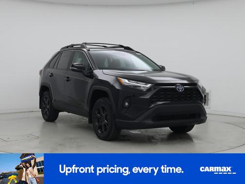 Black 2023 Toyota RAV4 Hybrid SE