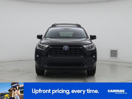 Black 2023 Toyota RAV4 Hybrid SE
