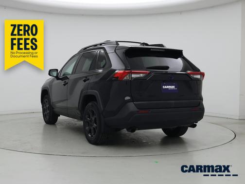 Black 2023 Toyota RAV4 Hybrid SE