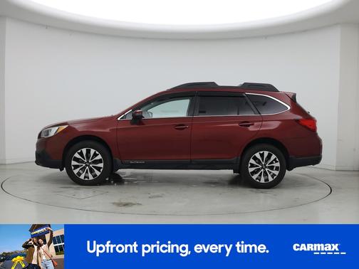 Red 2017 Subaru Outback 3.6R Limited