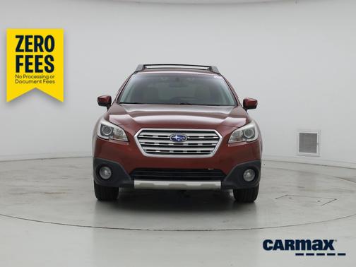 Red 2017 Subaru Outback 3.6R Limited