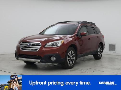 Red 2017 Subaru Outback 3.6R Limited