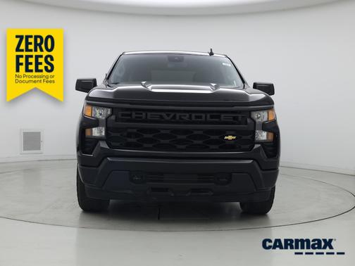 Black 2024 Chevrolet Silverado 1500 Custom