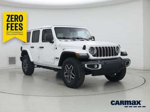 White 2026 Jeep Wrangler Sahara
