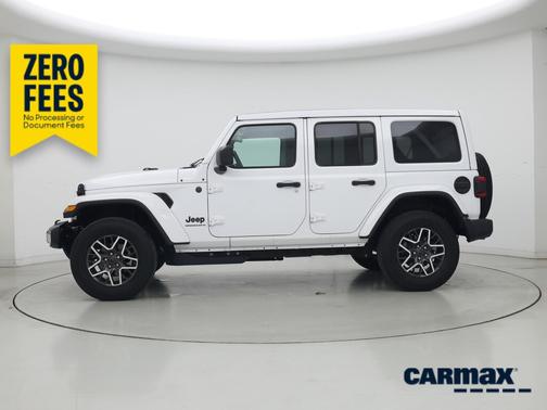 White 2026 Jeep Wrangler Sahara
