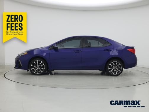 Blue 2018 Toyota Corolla SE