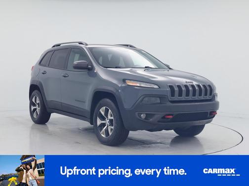 Gray 2014 Jeep Cherokee Trailhawk