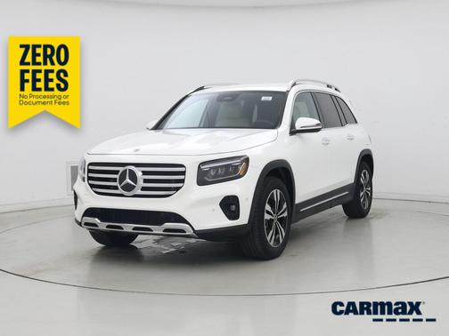 White 2025 Mercedes-Benz GLB 250