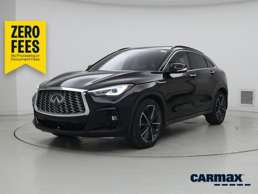 Black 2023 INFINITI QX55 Luxe