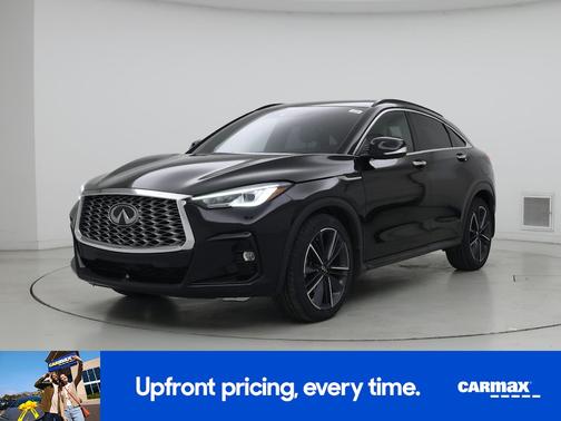 Black 2023 INFINITI QX55 Luxe