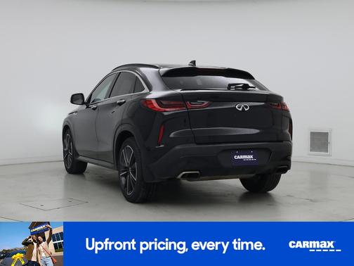 Black 2023 INFINITI QX55 Luxe