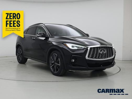 Black 2023 INFINITI QX55 Luxe