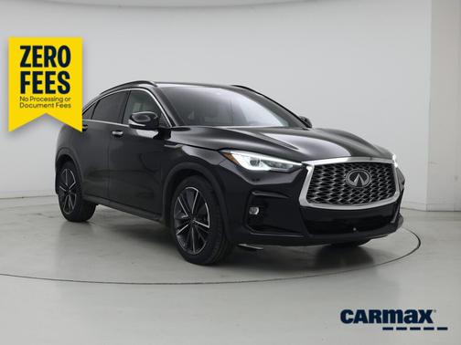 Black 2023 INFINITI QX55 Luxe