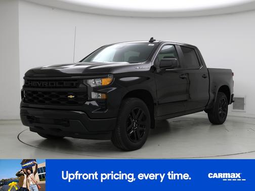 Black 2022 Chevrolet Silverado 1500 Custom