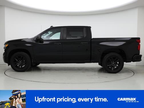Black 2022 Chevrolet Silverado 1500 Custom