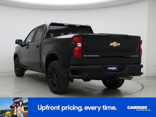 Black 2022 Chevrolet Silverado 1500 Custom