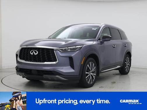 Blue 2023 INFINITI QX60 Sensory