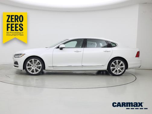 White 2020 Volvo S90 T6 Inscription