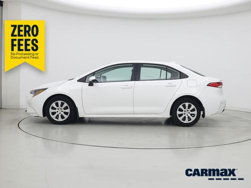 White 2025 Toyota Corolla LE