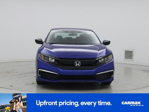 Blue 2021 Honda Civic LX