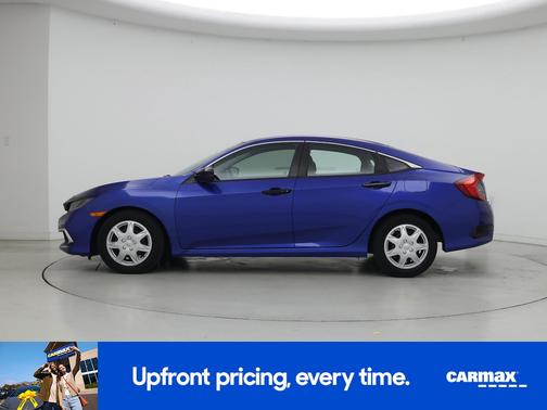 Blue 2021 Honda Civic LX