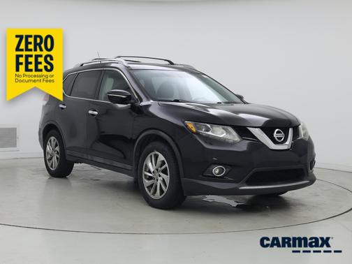 Black 2014 Nissan Rogue SL
