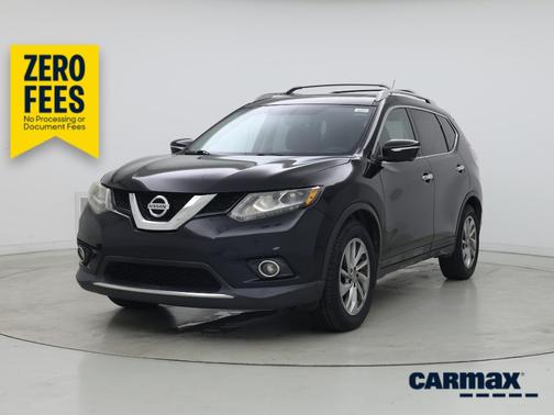 Black 2014 Nissan Rogue SL