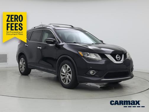 Black 2014 Nissan Rogue SL