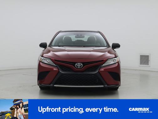 Red 2018 Toyota Camry XSE