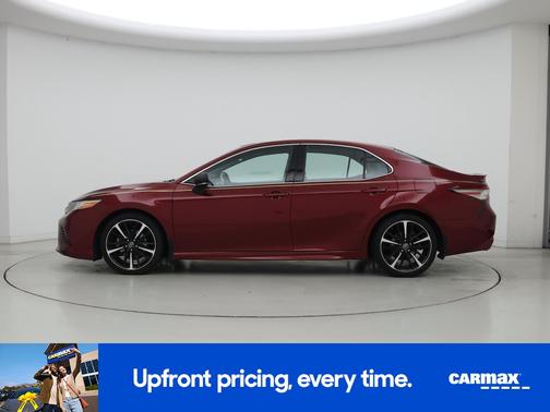 Red 2018 Toyota Camry XSE