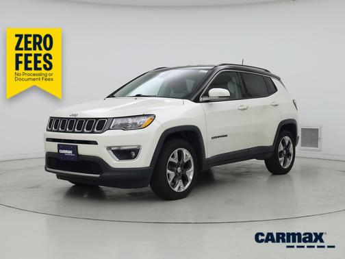 White 2017 Jeep Compass All-New Limited