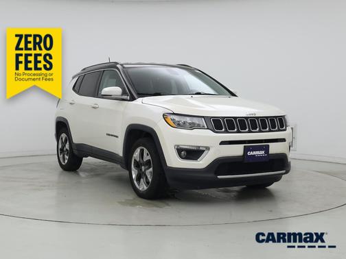 White 2017 Jeep Compass All-New Limited