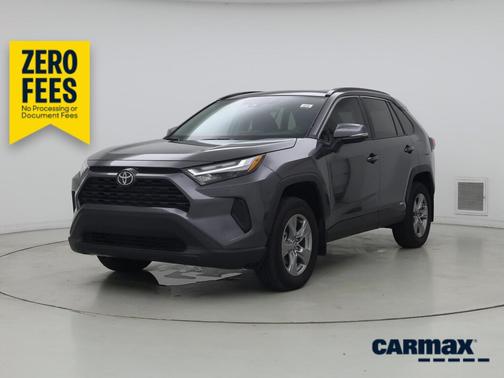 Gray 2025 Toyota RAV4 Hybrid XLE