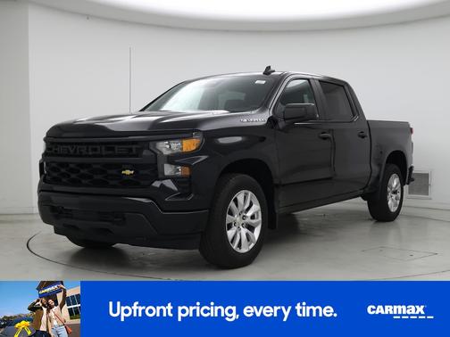 Black 2022 Chevrolet Silverado 1500 Custom