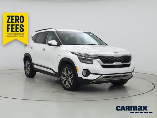 White 2021 Kia Seltos SX
