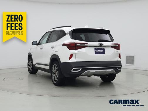 White 2021 Kia Seltos SX