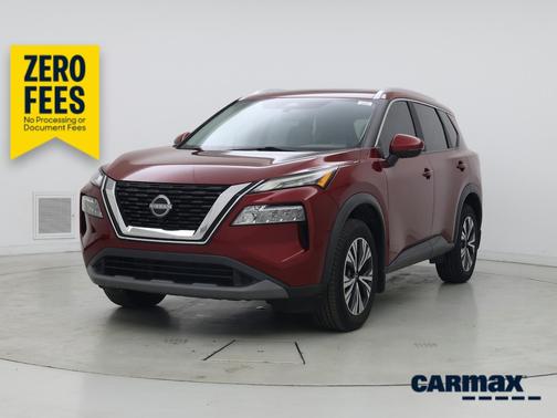 Red 2023 Nissan Rogue SV