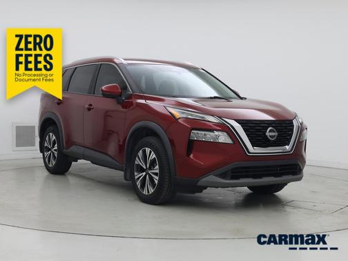 Red 2023 Nissan Rogue SV
