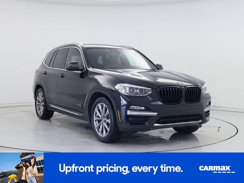 Black 2018 BMW X3 XDrive30i