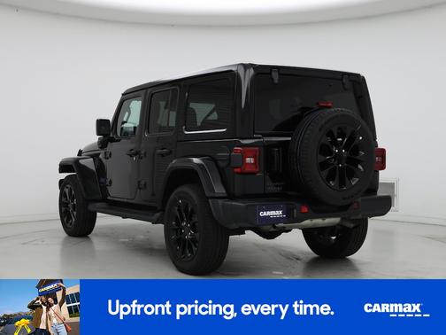 Black 2025 Jeep Wrangler 4xe Sahara