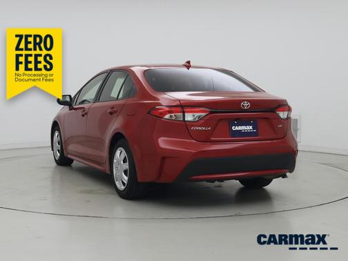 Red 2021 Toyota Corolla LE