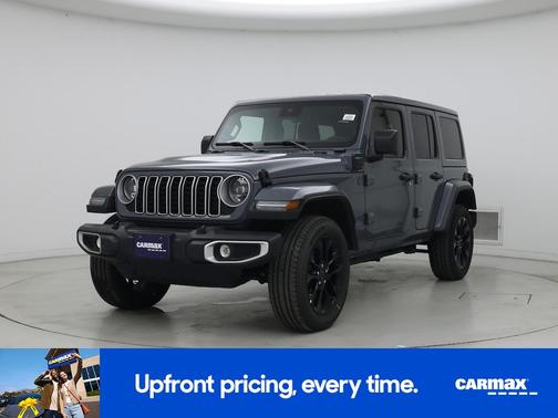 Gray 2025 Jeep Wrangler 4xe Sahara
