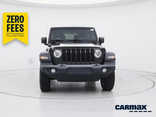 Black 2022 Jeep Wrangler Sport S