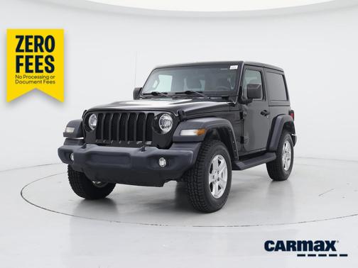 Black 2022 Jeep Wrangler Sport S
