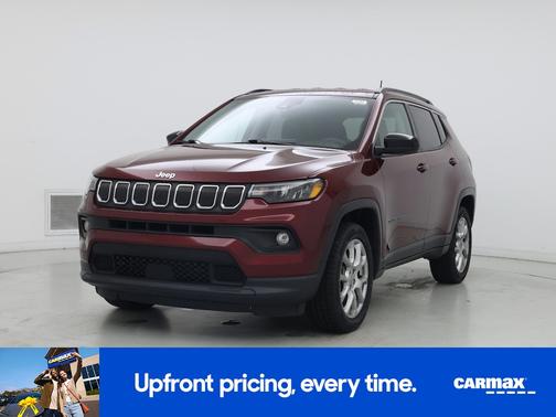 Red 2022 Jeep Compass Latitude