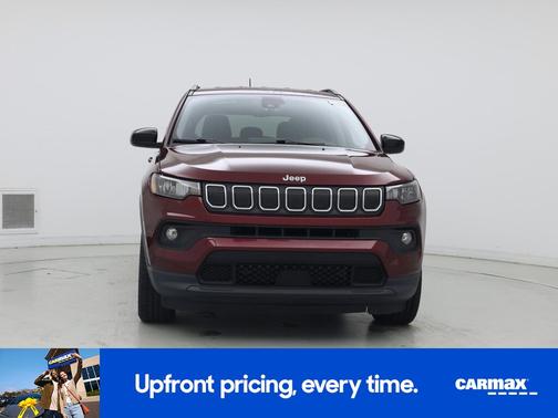 Red 2022 Jeep Compass Latitude