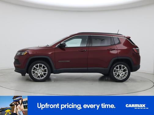 Red 2022 Jeep Compass Latitude